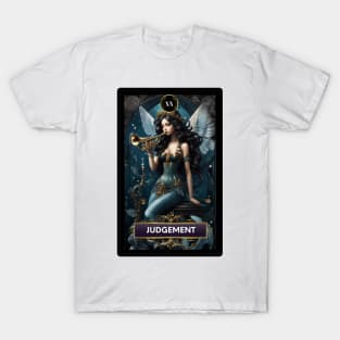 Judgement Card from The Mermaid Tarot Deck T-Shirt